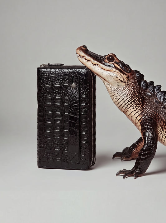 Crocodile Leather Bag