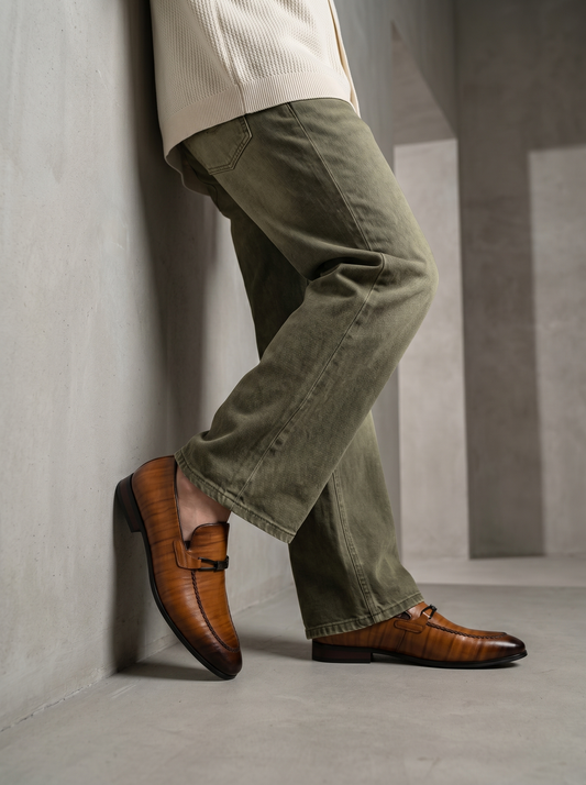 Moccasin BK2-585-10 Tan