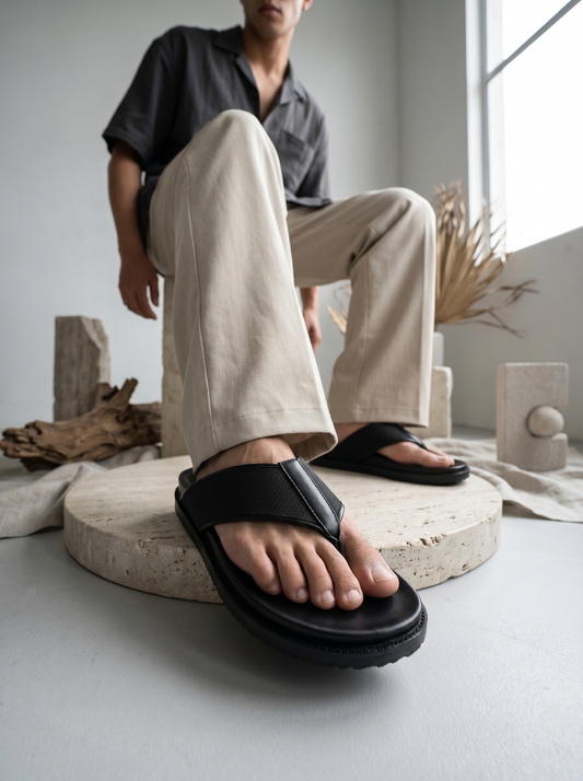 Black 772 Slippers