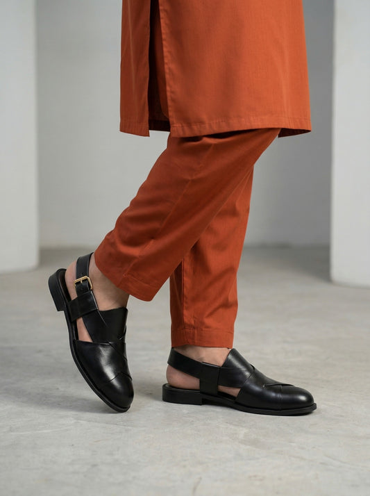 Black PS019 Peshwari