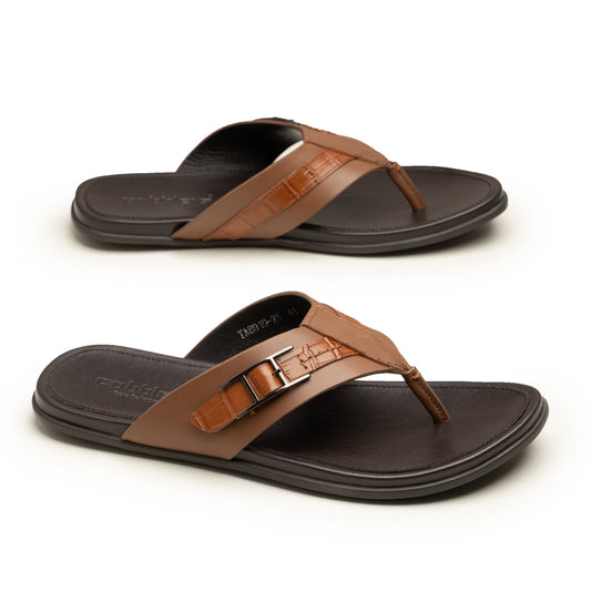 Slippers CUT BLK-BRN