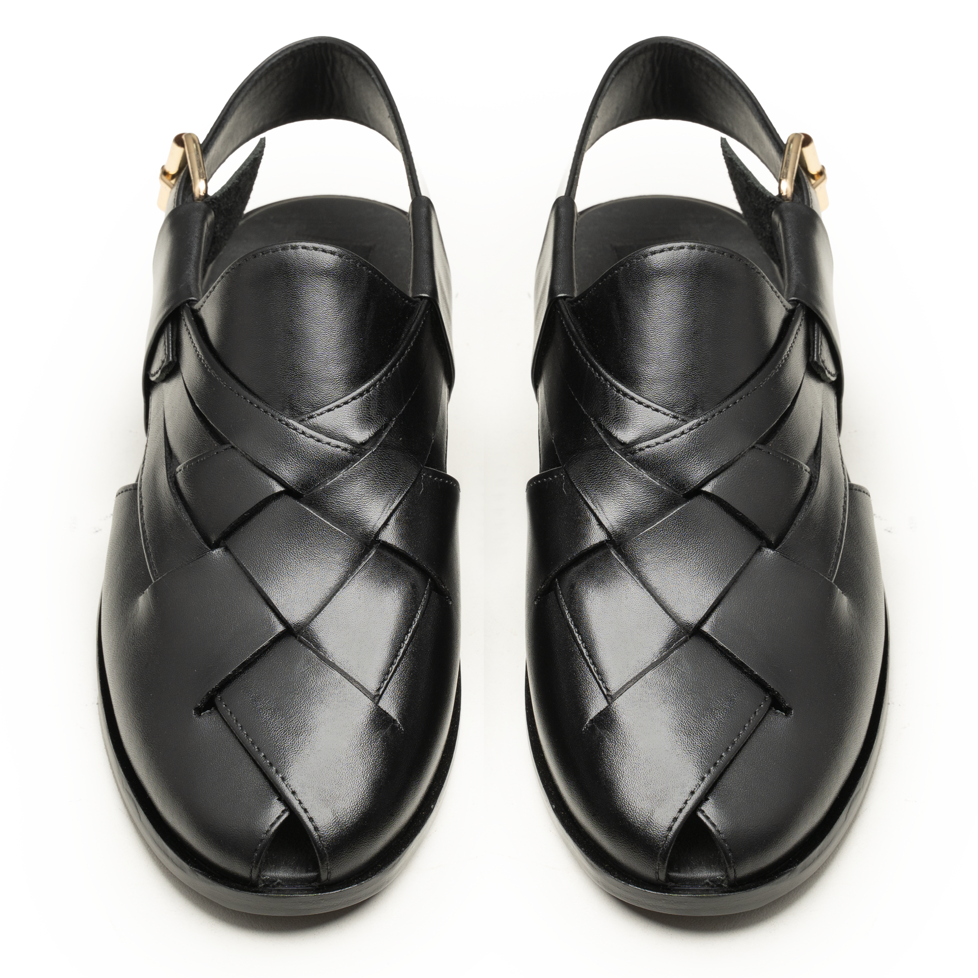 Peshawari - PS-05 BLK - cobblersofficial