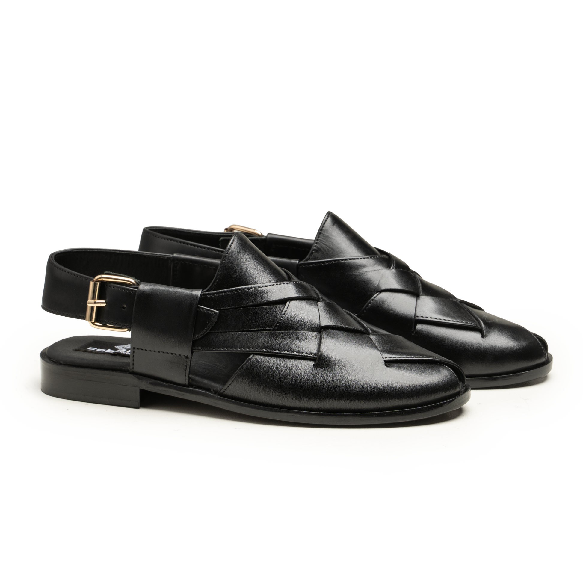 Peshawari - PS-05 BLK - cobblersofficial