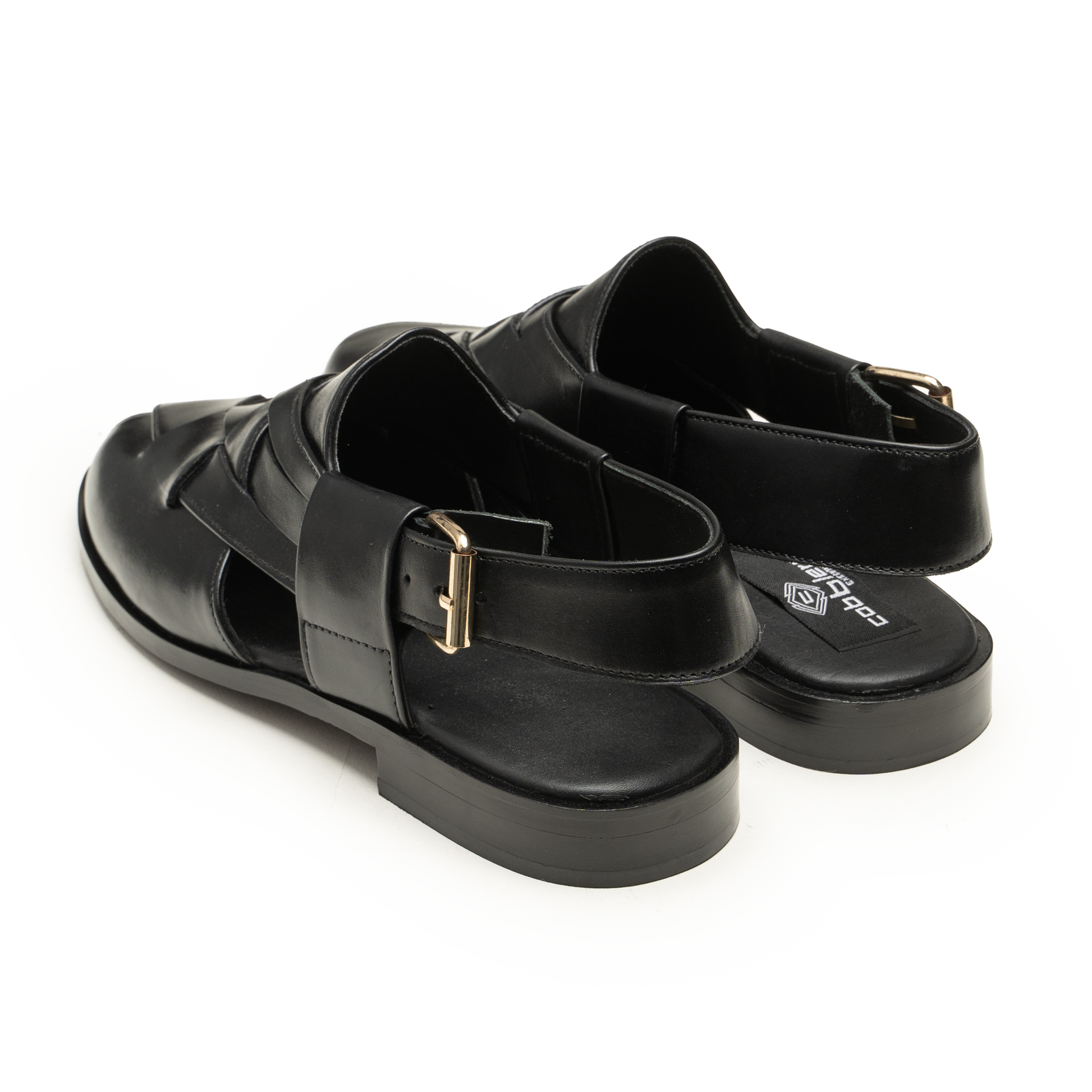 Peshawari - PS-05 BLK - cobblersofficial