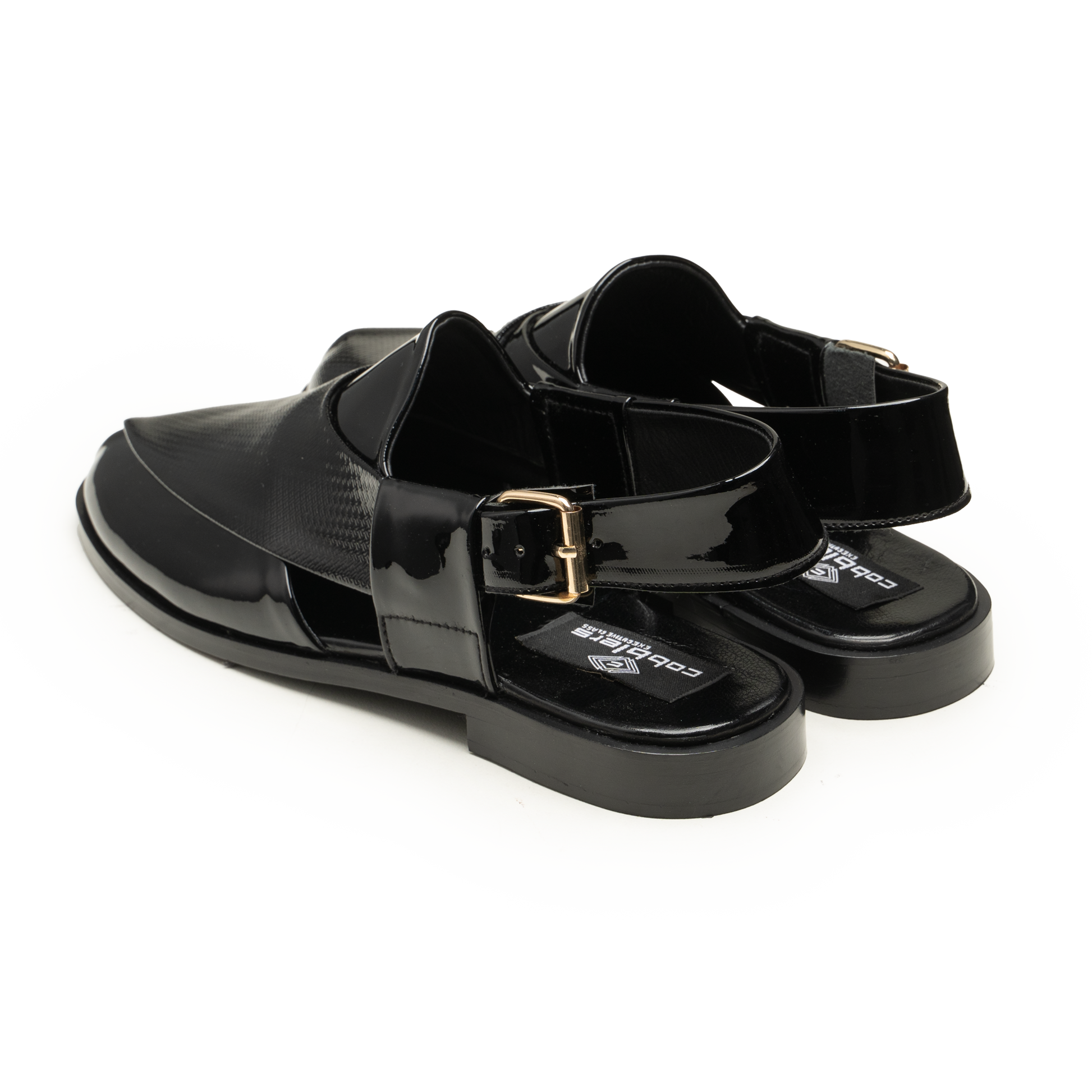 Peshawari - PS-06 BLK - cobblersofficial