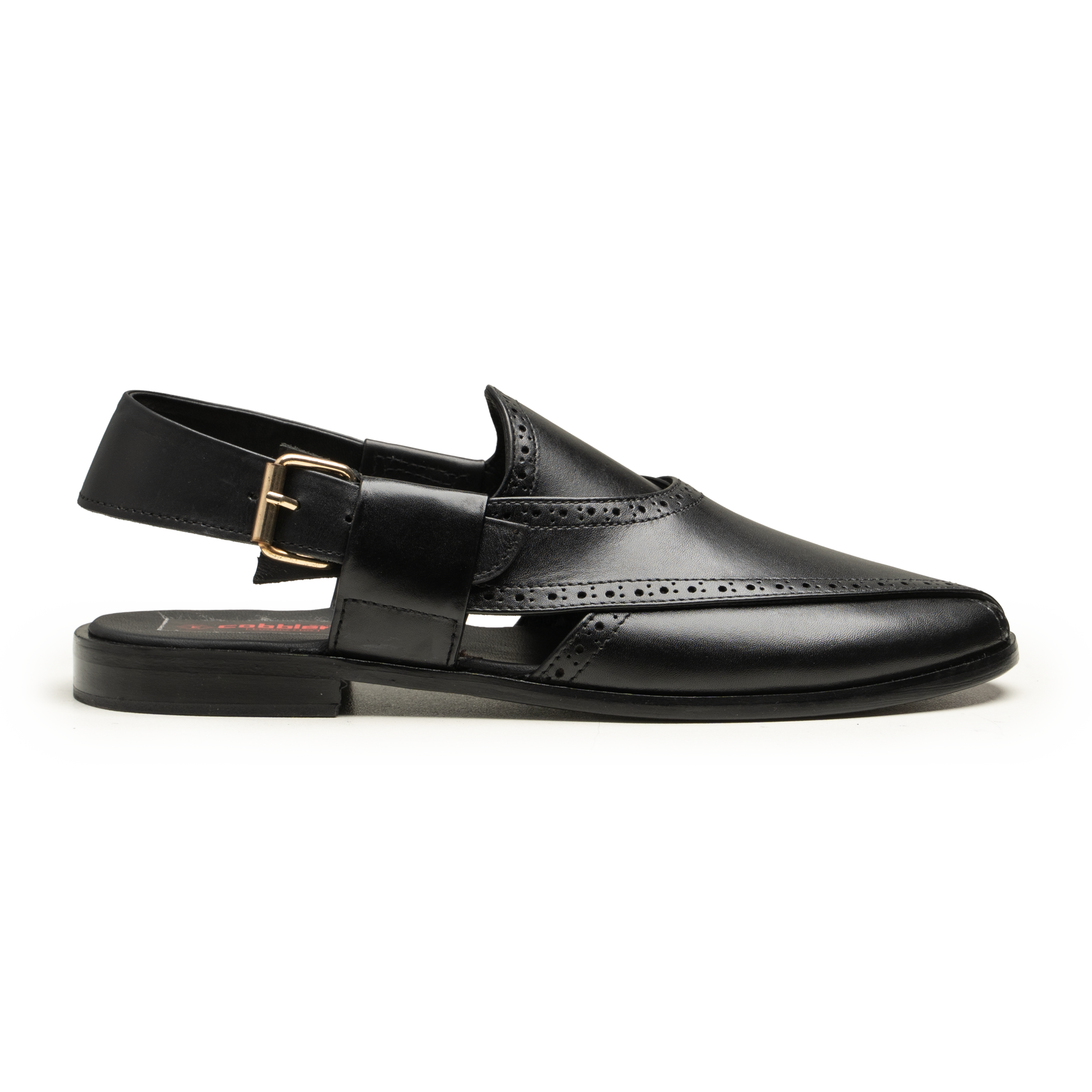 Peshawari - PS-02 BLK - cobblersofficial