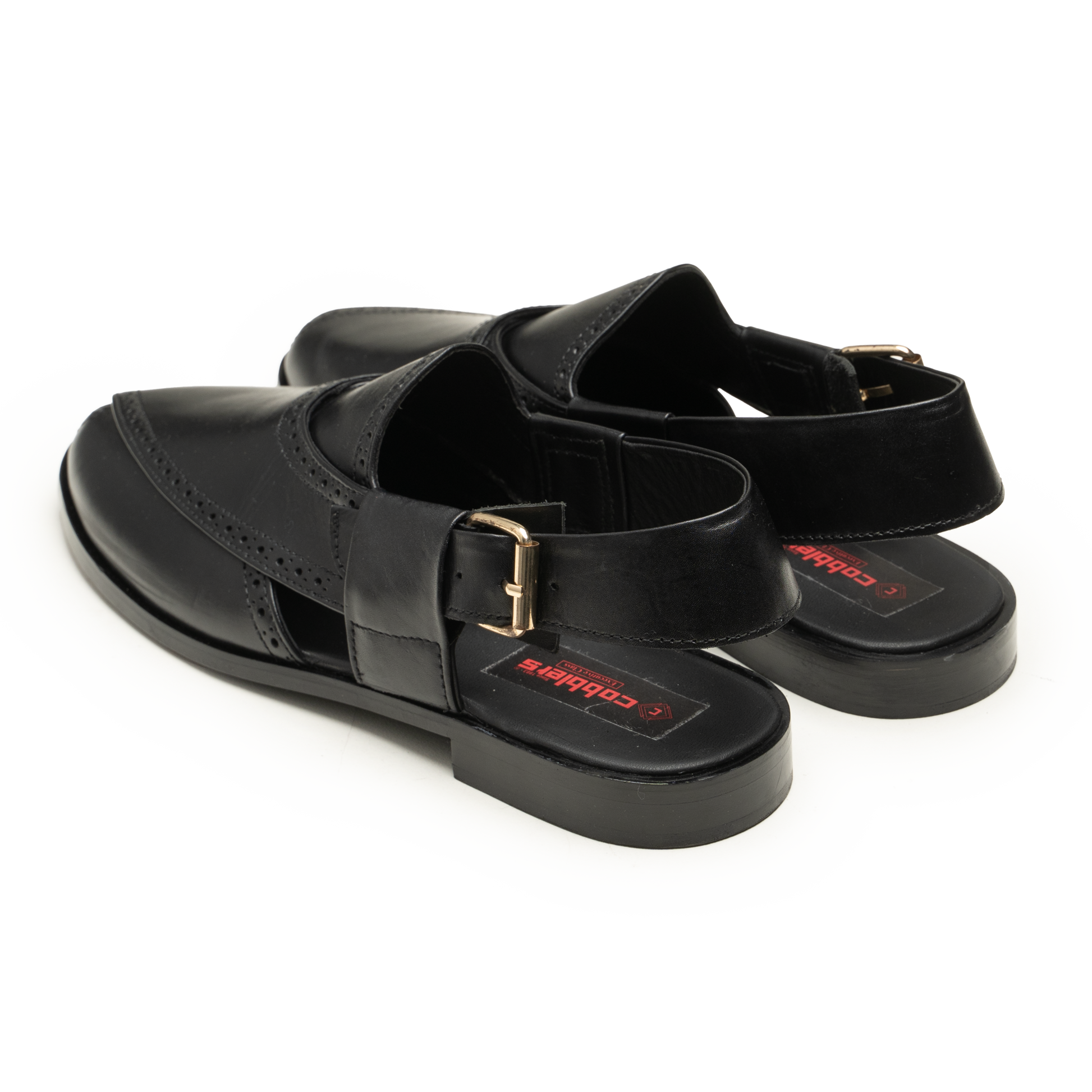 Peshawari - PS-02 BLK - cobblersofficial