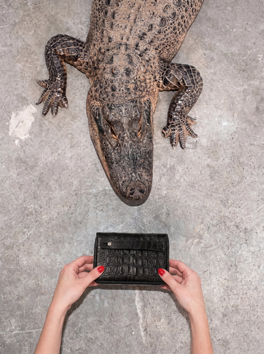 Crocodile Leather Bag
