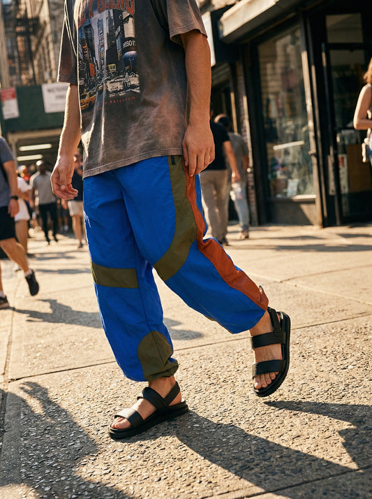 Black 7112 Sandals