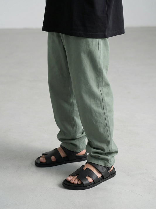 Black 774 Sandals