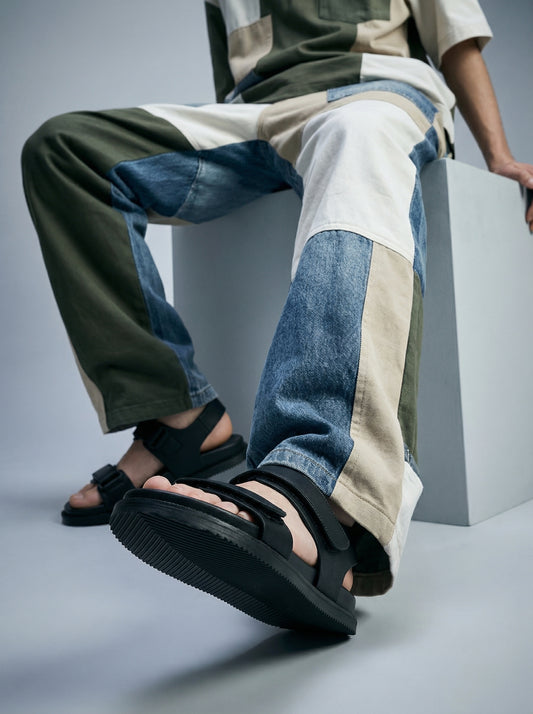 Black 773 Sandals