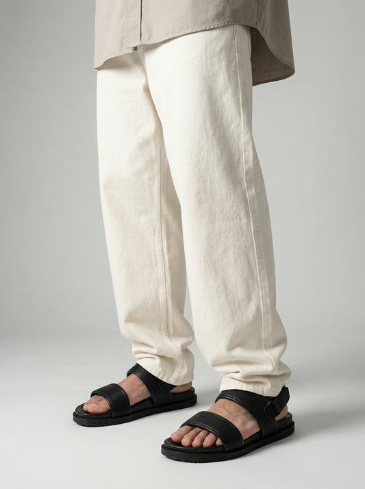 Black SD4 Sandals