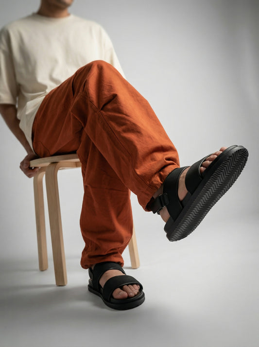 Black 771 Sandals
