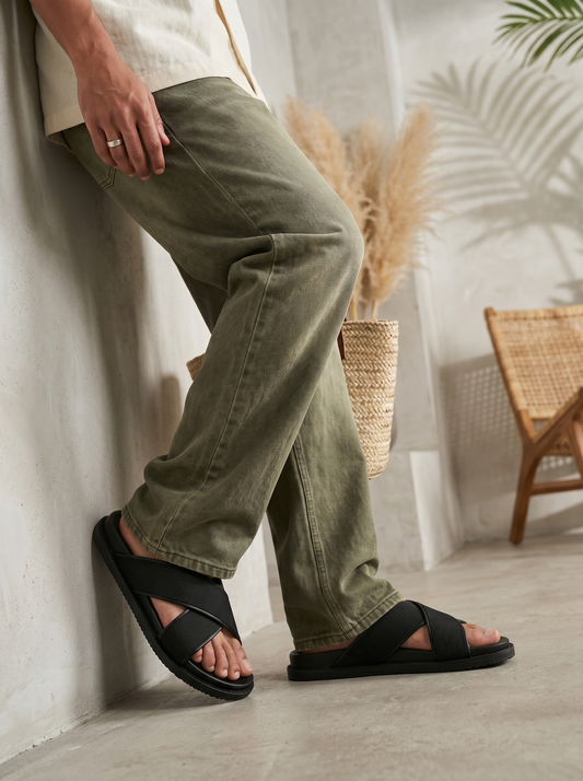 Black 770 Slippers