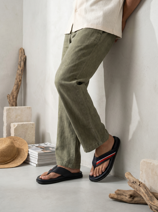 Navy 5911 Slippers