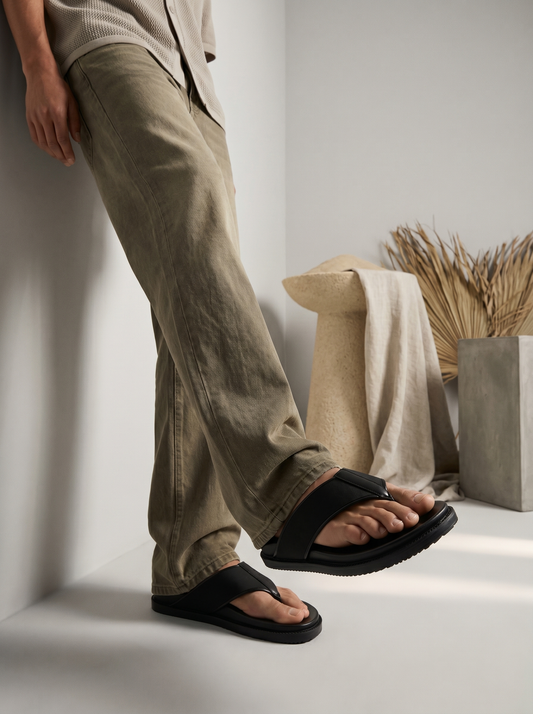 Black 772 Slippers