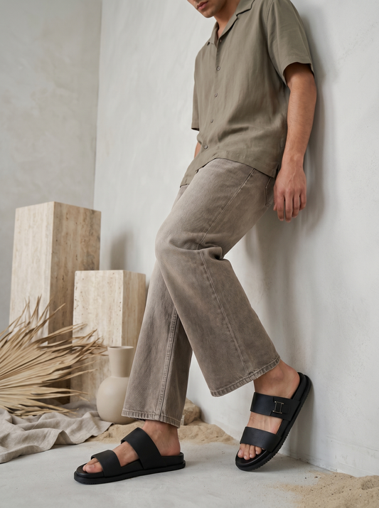 Black 761 Slippers