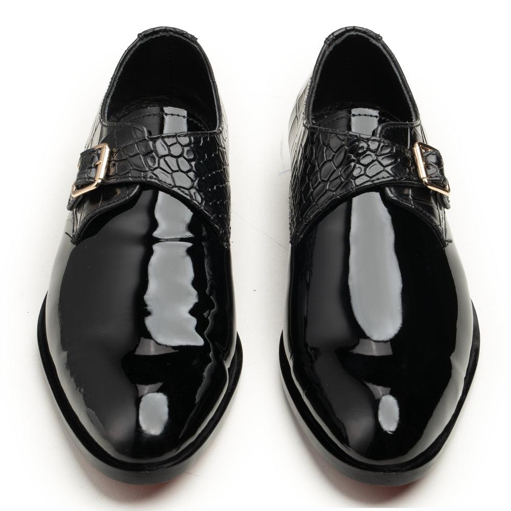 Monk Straps - 297 PT Black - Cobblers-pk