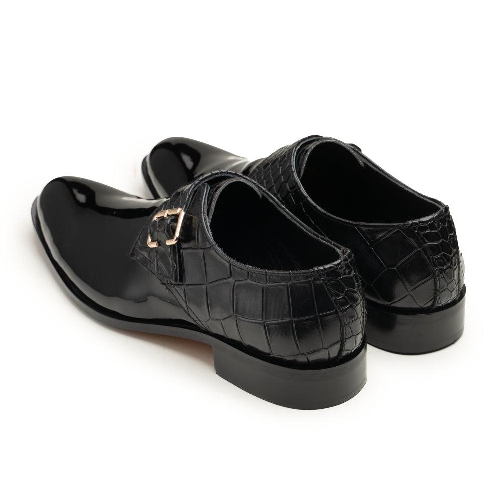 Monk Straps - 297 PT Black - Cobblers-pk