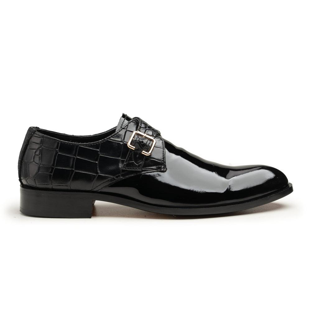 Monk Straps - 297 PT Black - Cobblers-pk
