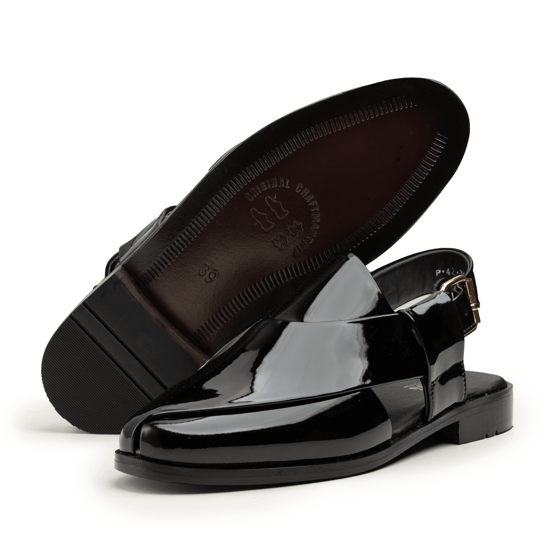 Peshawari - 042-PT BLK - cobblersofficial
