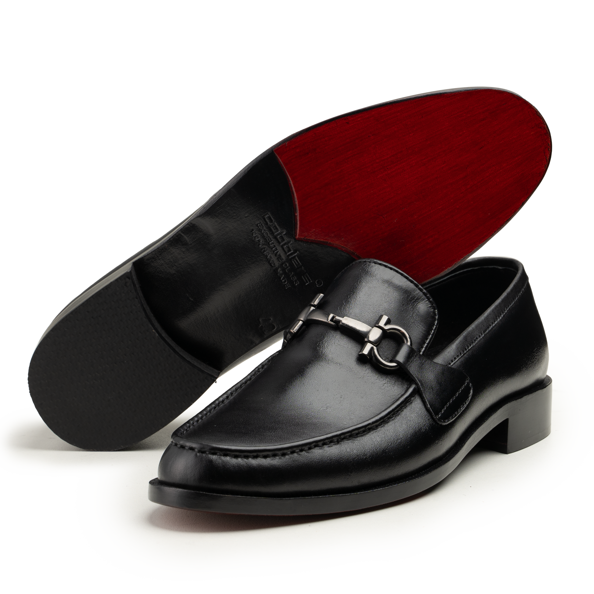 Moccasins - 0128 42/BLK - Cobblers-pk