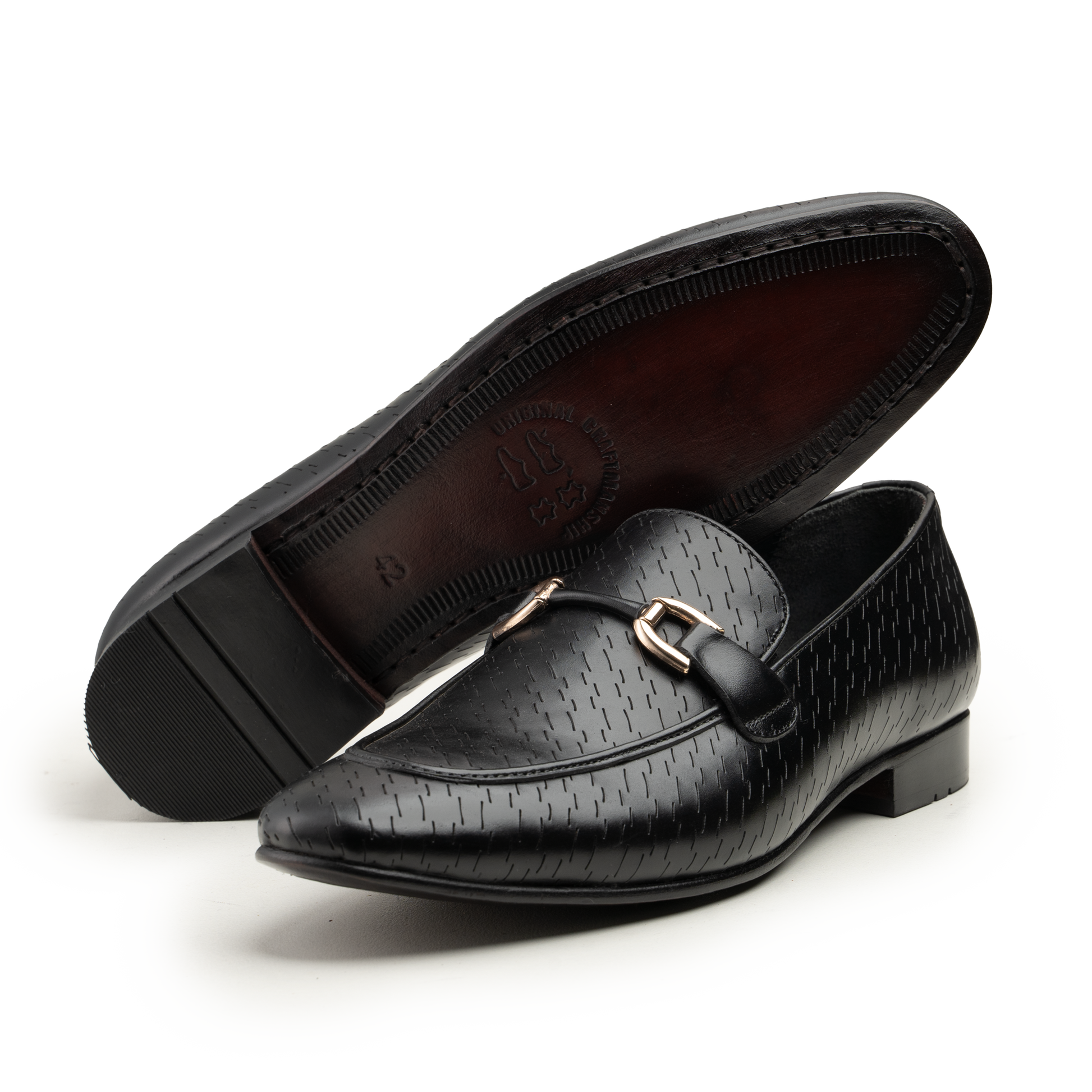 Moccasin - 481-Y 41/BLK - Cobblers-pk