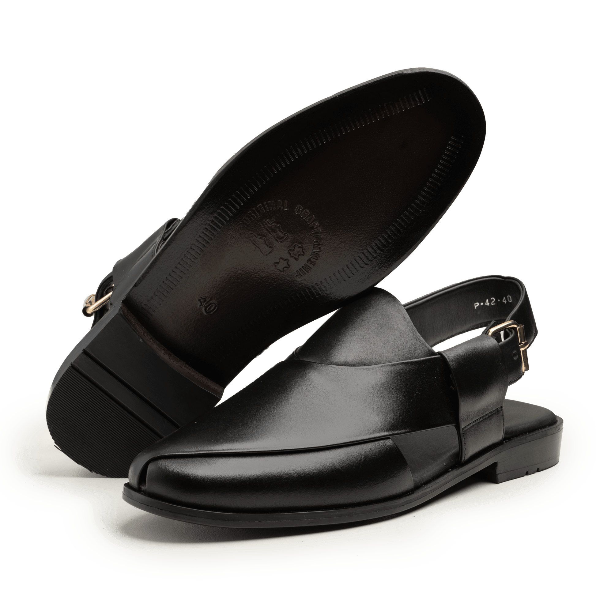 Peshawari - 042 BLK - cobblersofficial