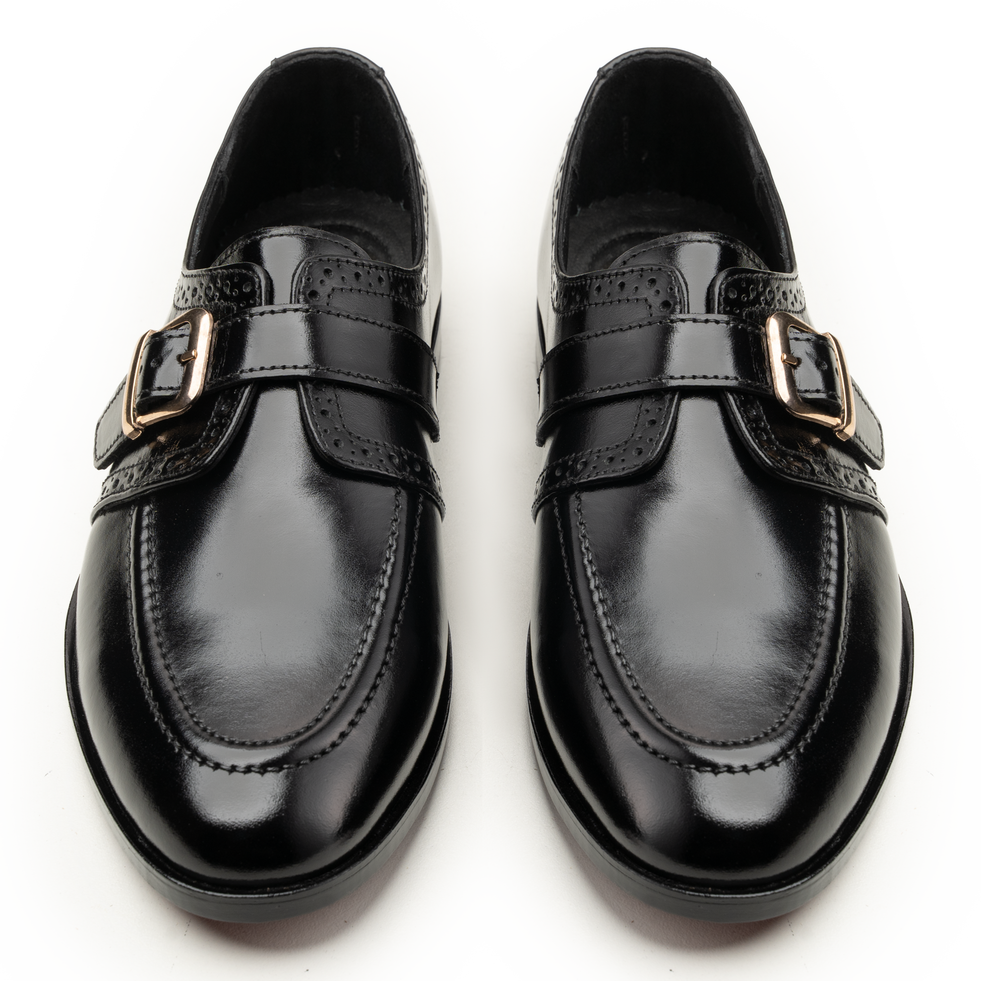 Monk Straps - N53 42/BLK - Cobblers-pk