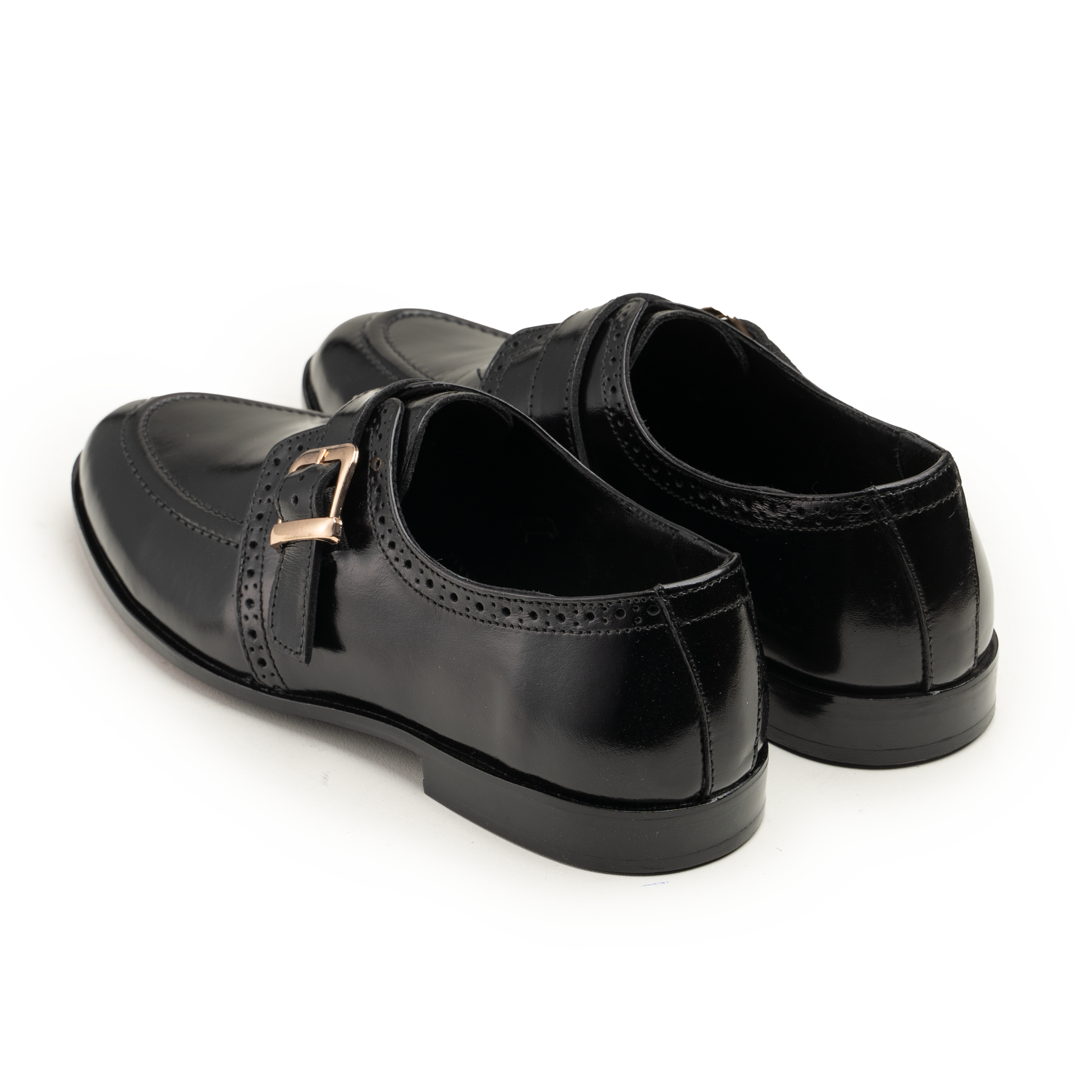 Monk Straps - N53 42/BLK - Cobblers-pk
