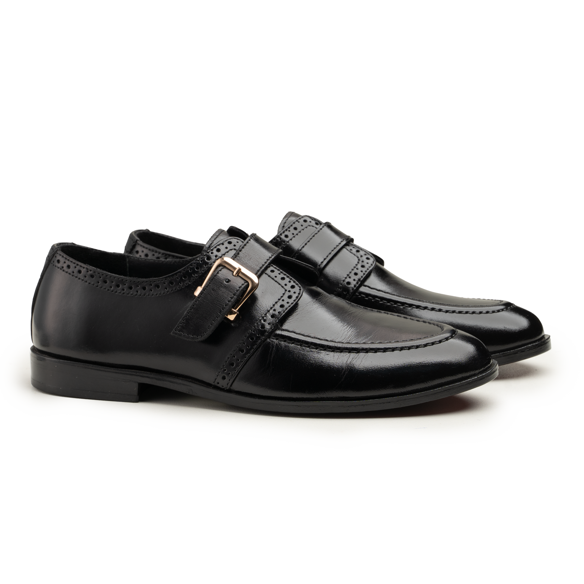 Monk Straps - N53 42/BLK - Cobblers-pk