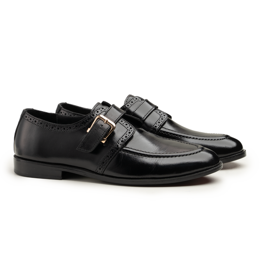 Monk Straps - N53 42/BLK - Cobblers-pk