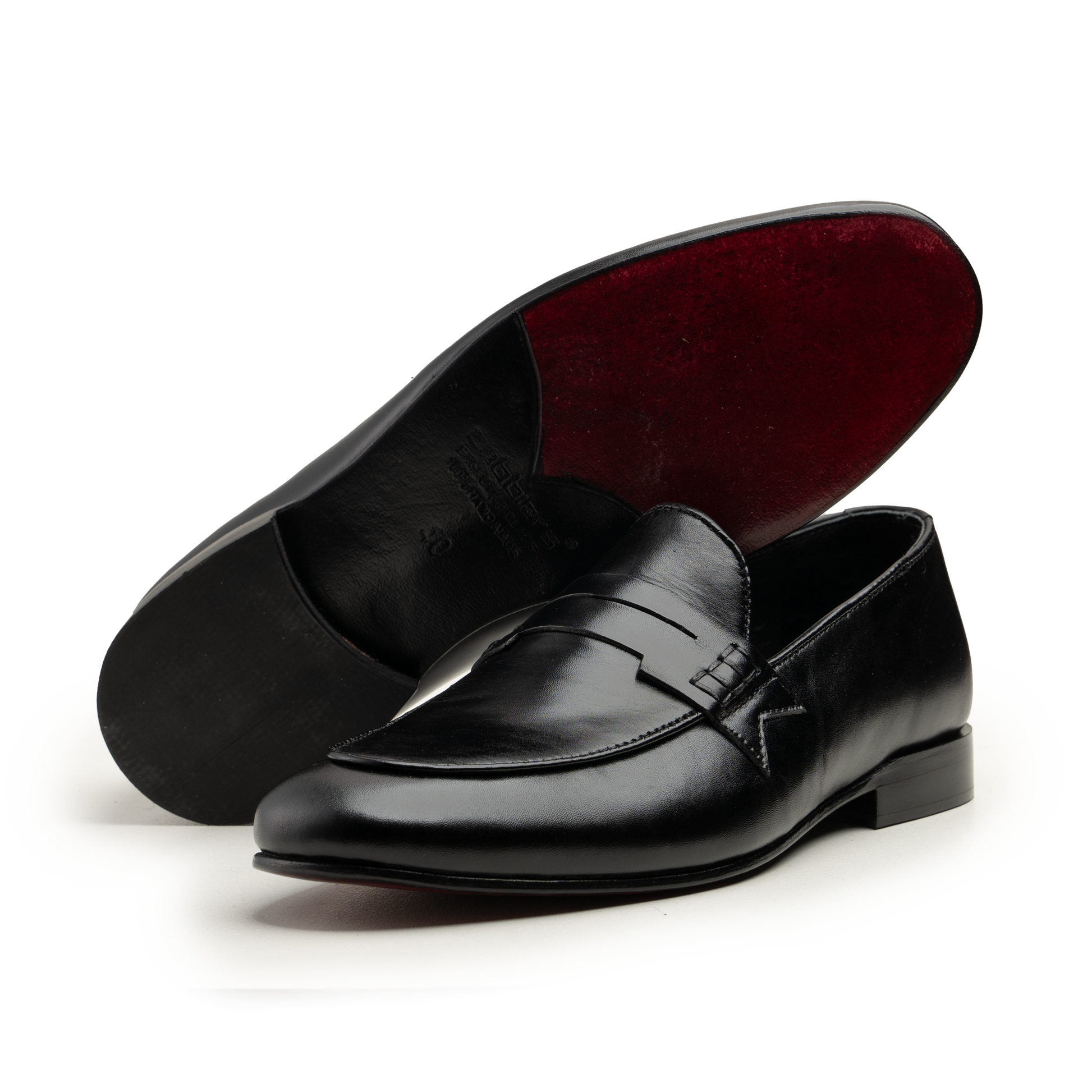 Moccasins - 0119-RB 41/BLK - Cobblers-pk