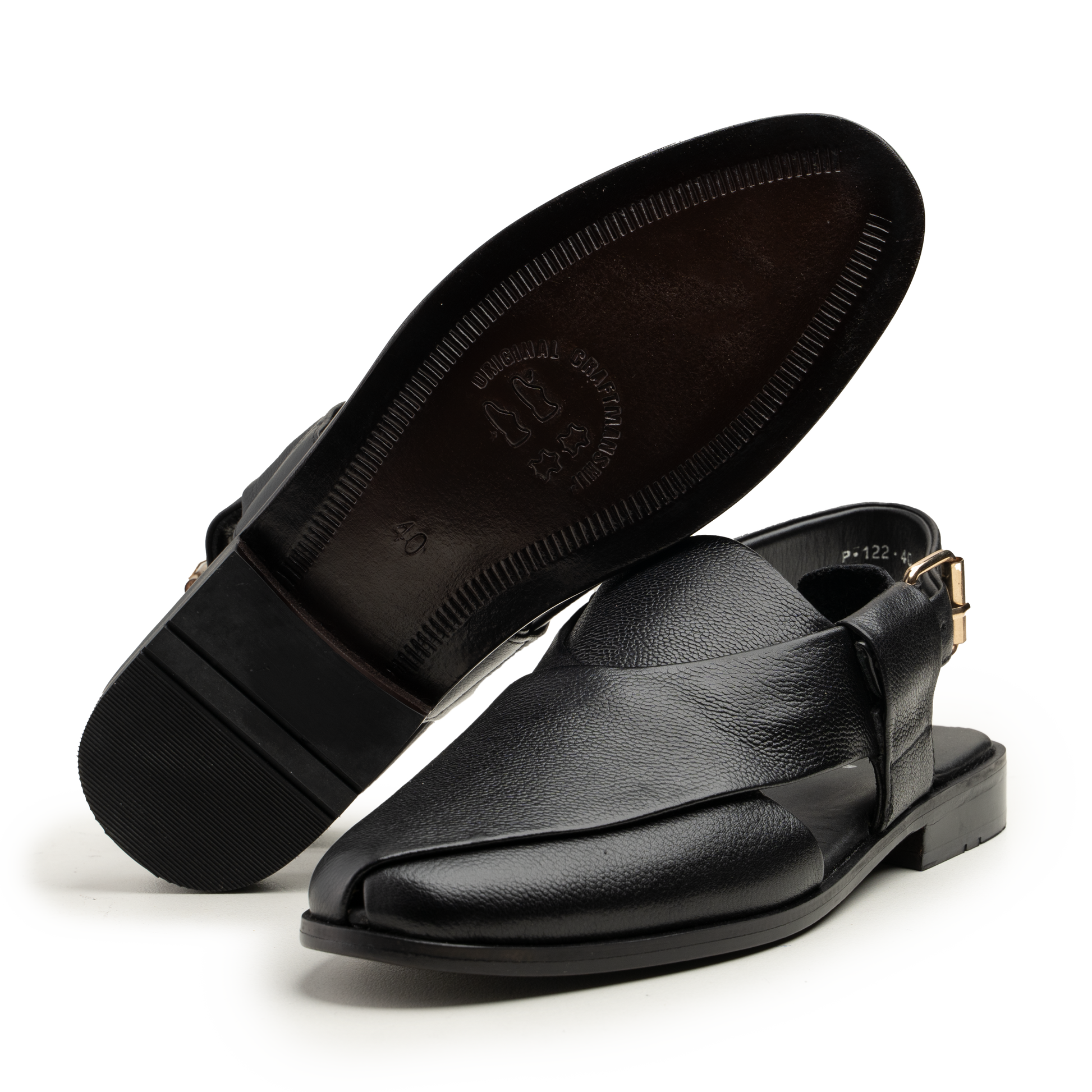 Peshawari - 122 41/BLK - Cobblers-pk