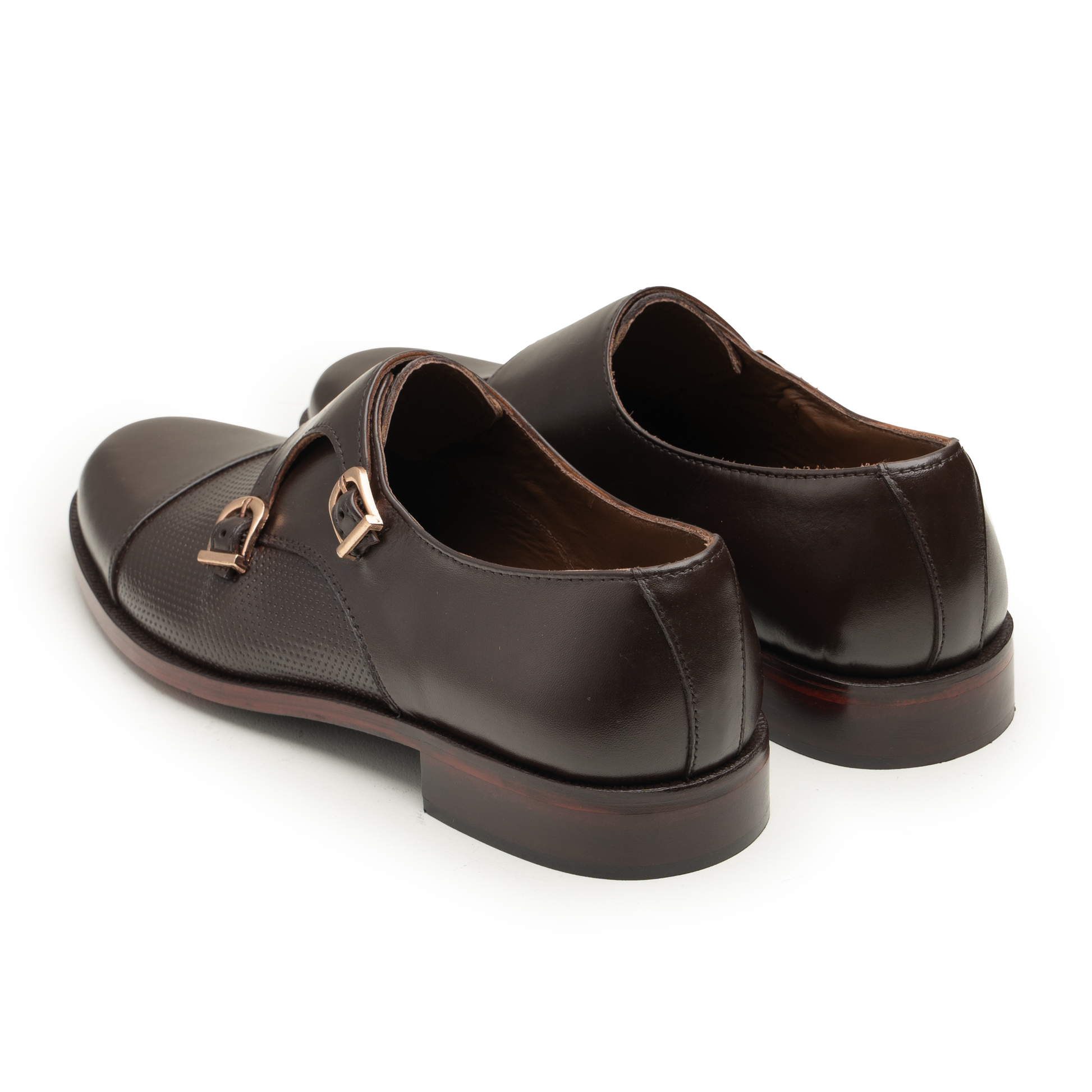Double Monk Straps - 063JALI-40-BRN - Cobblers-pk