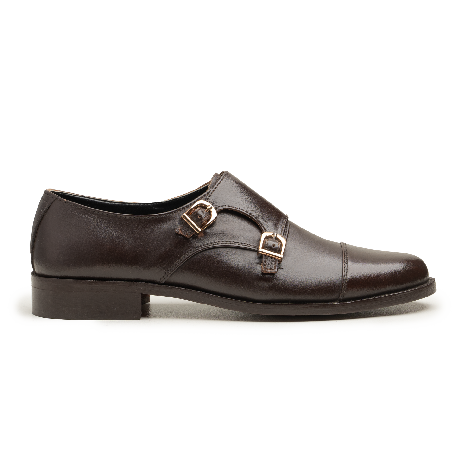 Double Monk Straps - 063P-40-BRN - Cobblers-pk